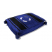 Sodium Large Tasselled Floor Pillow: Blue